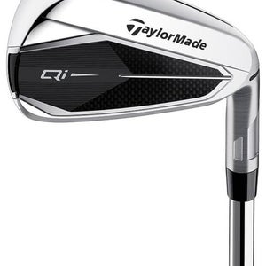 New 2024 TAYLORMADE Qi 7 Iron KBS Max 85 MT Steel Shaft Reg Flex Men LH GolfClub