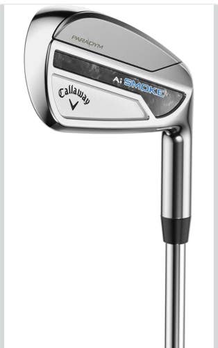 2024 Callaway Paradym AI Smoke 6 Iron Cypher Graphite Fifty 5.5 Men RH Reg Plus