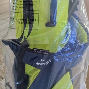 Callaway Hyperlite Zero Stand Golf Bag No Logo Highlighter Yellow Navy Dual Stra