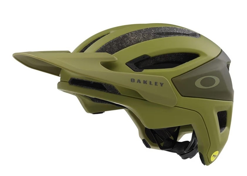 Oakley DRT3 Trail Mountain Bike Helmet Size  Small w/MIPS Matte Fern/Dark Brush