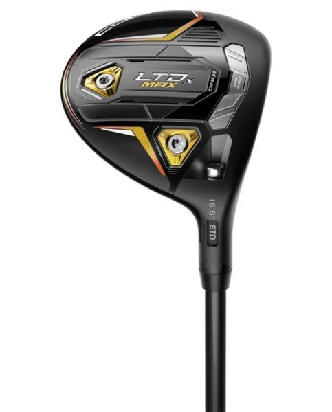 Cobra Ltdx Max 5W Fairway 5 Wood Men RH Helium F2 50g Lite Graphite 18.5° Gold
