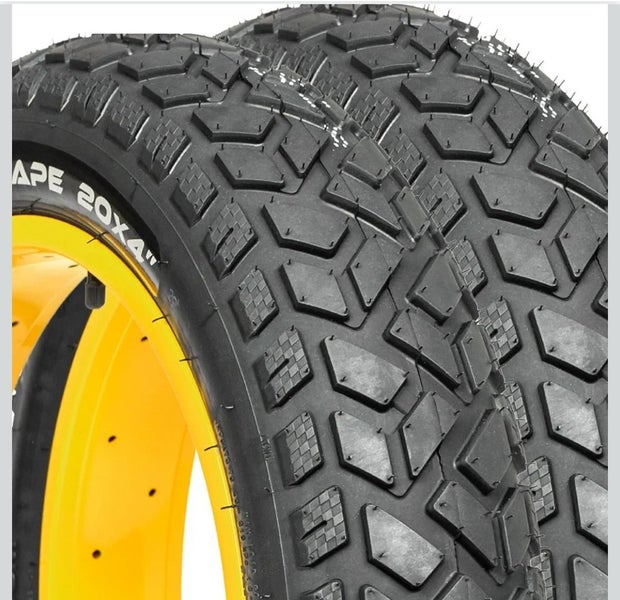 HEB Allscape 20 X 4.0 Fat Bike Tires Heavy Duty All-Terrain 20 Inch Tires Ebikes