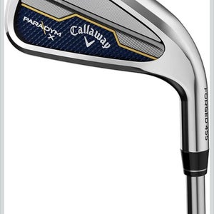 2023 Callaway Paradym X Forged 455 9 Iron Elevate R-85 Regular-Flex Steel Men LH