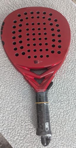 NEW WILSON BELA PRO V2 PADEL RACQUET PROFESSIONAL RACKET 4 1/4 GRIP 370g 263mm