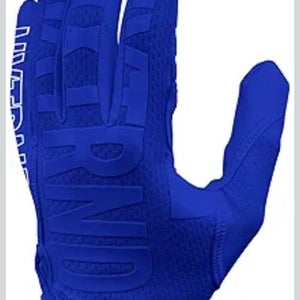 Nxtrnd G2 Pro Football Gloves Men's Ultra Sticky Elite Wide Receiver WR Blue XXL