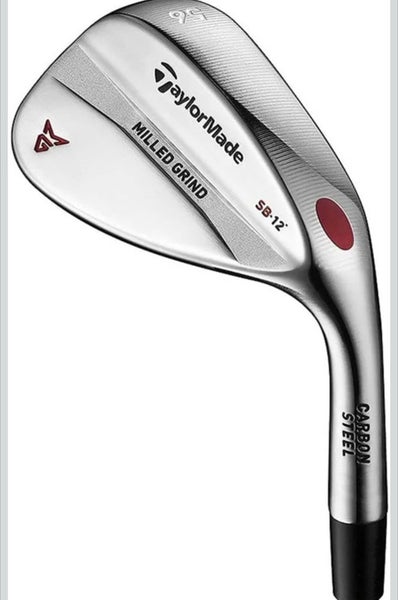 TaylorMade Golf MG1 CHROME Sand WEDGE 56° 12 BOUNCE SW STIFF MEN LH Milled Grind