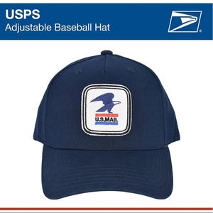 OFFICIALLY LICENSED U.S. Mail Baseball Hat USPS Eagle Embroidered Logo REAL DEAL