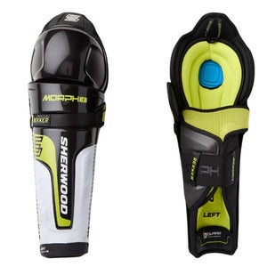 NEW Sherwood Rekker MORPH 1 Junior Hockey Shin Guards - Choose From Three Sizes