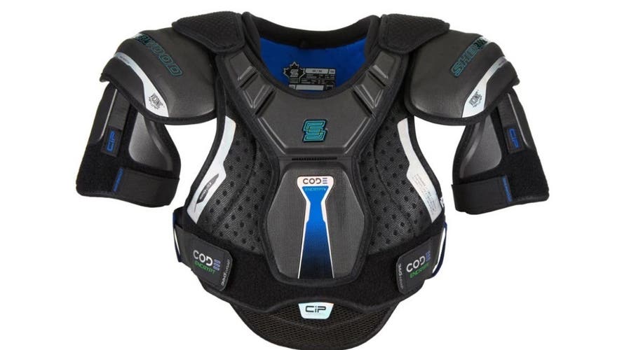 NEW Sherwood Code Encrypt 1 Hockey Player Shoulder Pads - Choose From Four Sizes