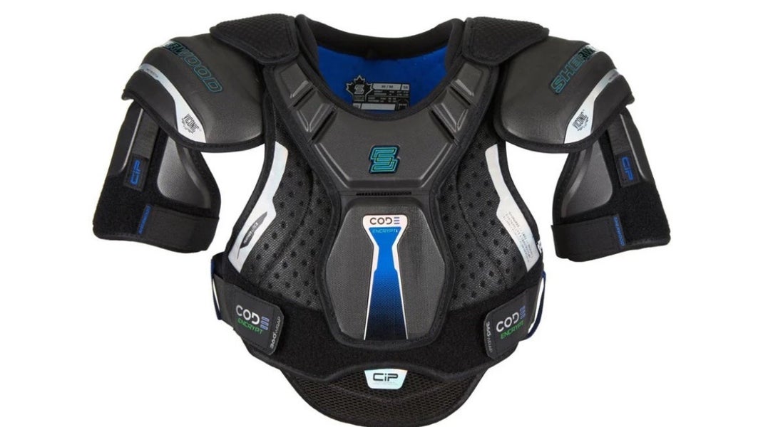 NEW Sherwood Code Encrypt 1 Hockey Player Shoulder Pads - Choose From Four Sizes
