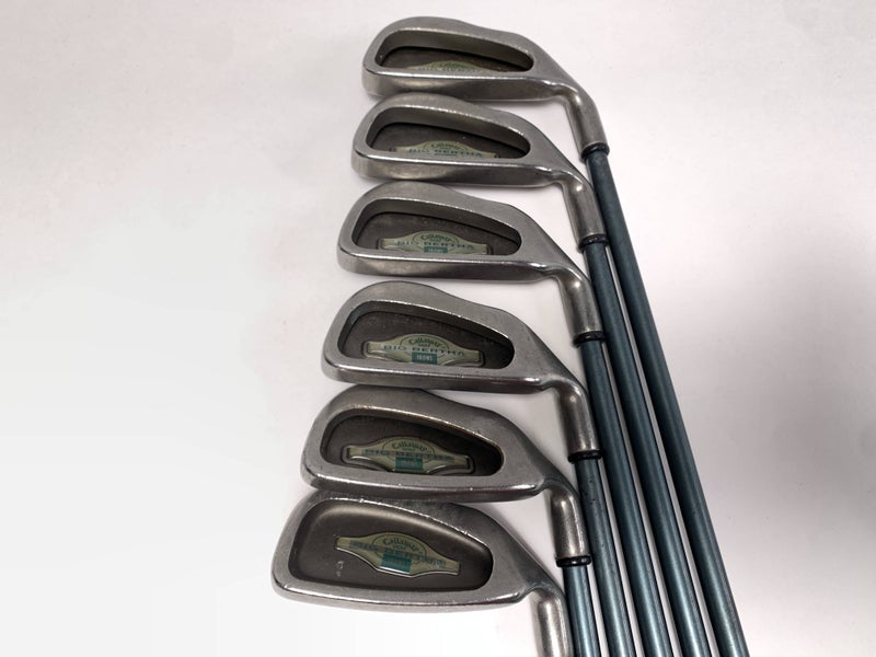 Callaway Big Bertha 1996 Iron Set 4-PW Ladies Gems Ladies RH No 8 iron