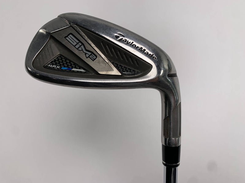 TaylorMade SIM2 MAX Pitching Wedge PW KBS Max MT 85g Regular Steel Mens RH