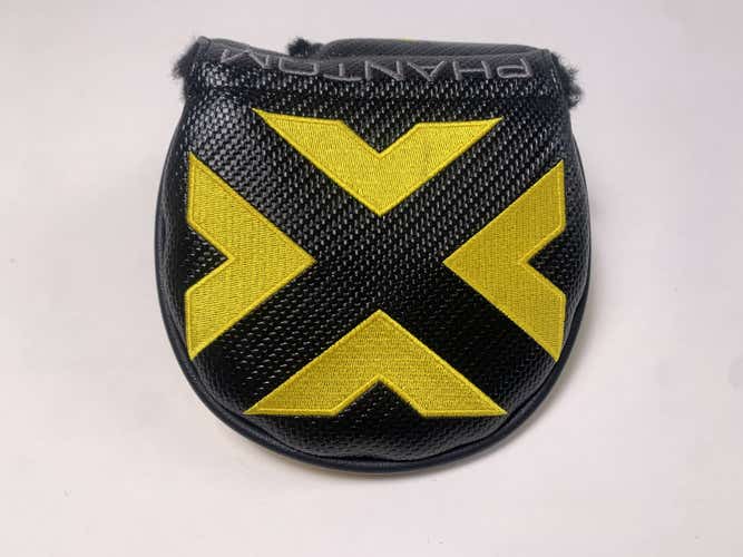 Titleist Scotty Cameron Phantom Putter Black Yellow Headcover Left Handed HC