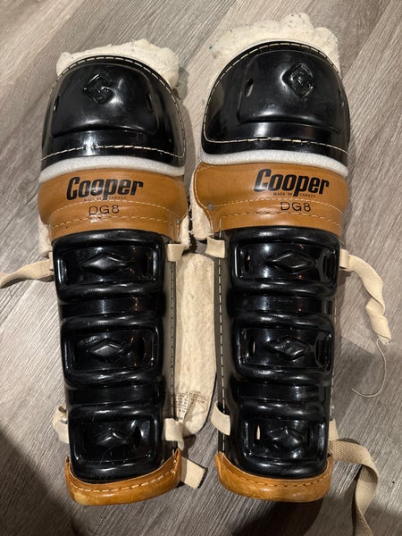 Vintage Cooper DG8 Shin Guards