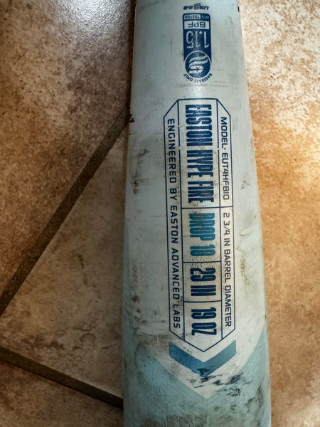2025 Easton Hype Fire Composite USSSA Certified Bat (-10) 19 oz 29" (Used)