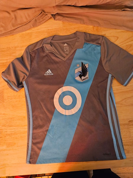 Gray Medium Kids Unisex Adidas Jersey