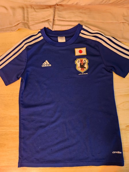 Blue Medium Kids Unisex Adidas Jersey (Used)