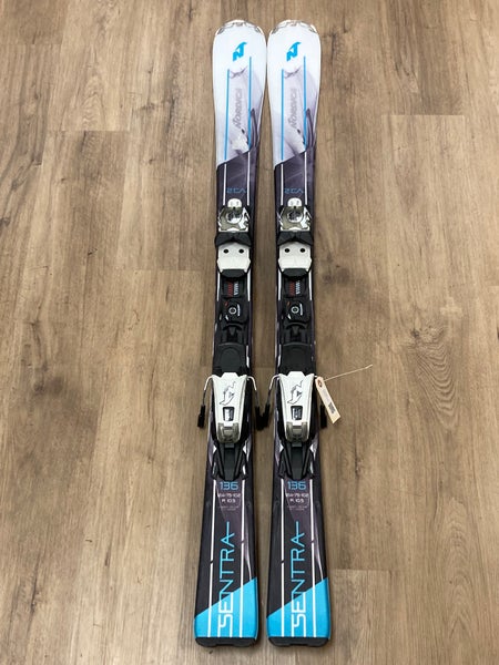 Nordica Sentra 136 cm Skis + Nordica NPE 10 Adjustable Bindings