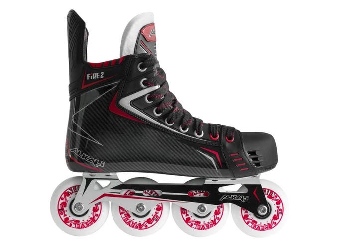 Hockey Player Skates (Inline) - New Alkali Fire 2 Senior - Choose From Ten Sizes