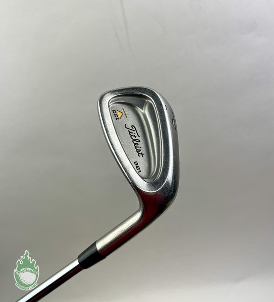 Used Right Handed Titleist 981 DCI Pitching Wedge S300 Stiff Steel Golf Club