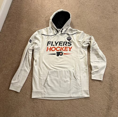 Flyers 2024 Stadium Series White Hoodie Large