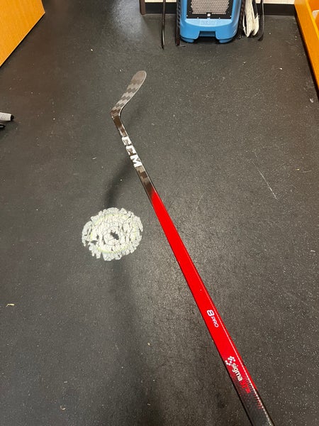 Senior CCM RibCor Trigger 10 Pro Right Handed Hockey Stick P86 80 Flex Pro Stock (Used)