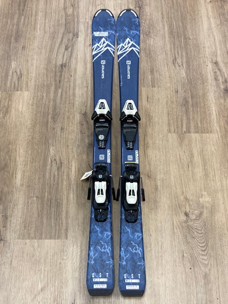 Kid's Salomon QST 120 cm Skis With Bindings (Used)