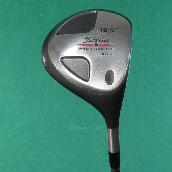 Titleist Pro Titanium 975J 10.5 Driver Factory Ultralight 60 Graphite Stiff