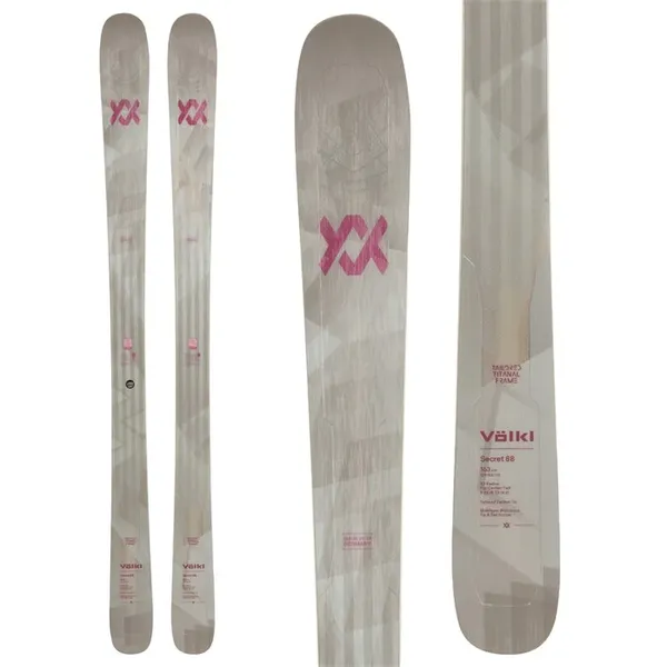 Women's 156 cm Volkl Secret 88 Skis (New)