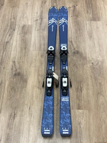 Kid's Salomon QST 140 cm Skis With Bindings (Used)