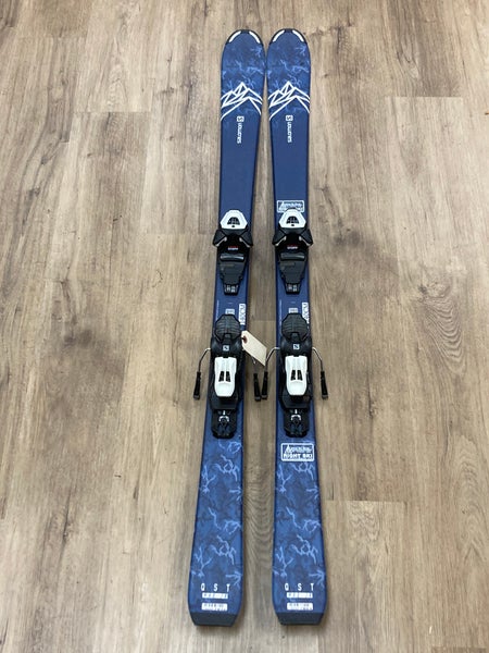 Kid's Salomon QST 140 cm Skis With Bindings (Used)
