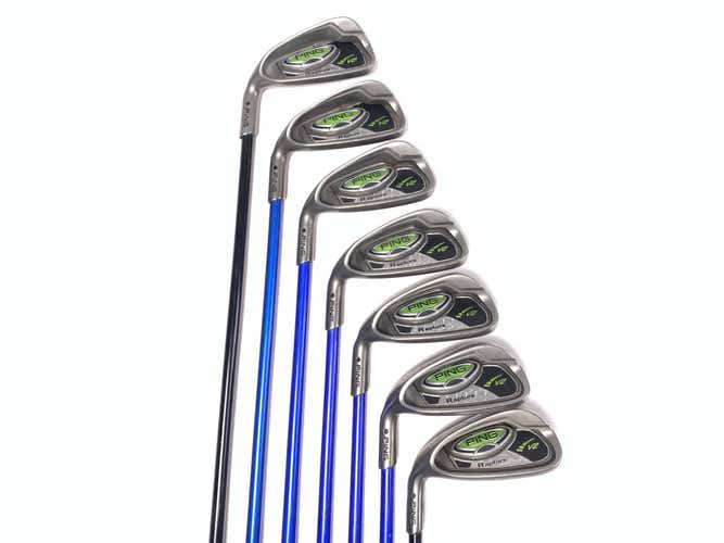Ping Rapture V2 Iron Set 4-PW Black Dot Grafalloy Pro Launch Blue Mens LH