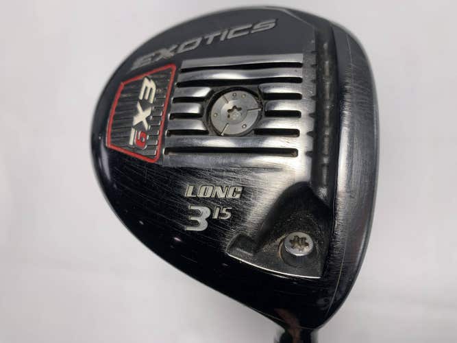 Tour Edge Exotics EX9 Long 3 Fairway Wood 15* Diamana M+60 x5ct 60g Senior RH