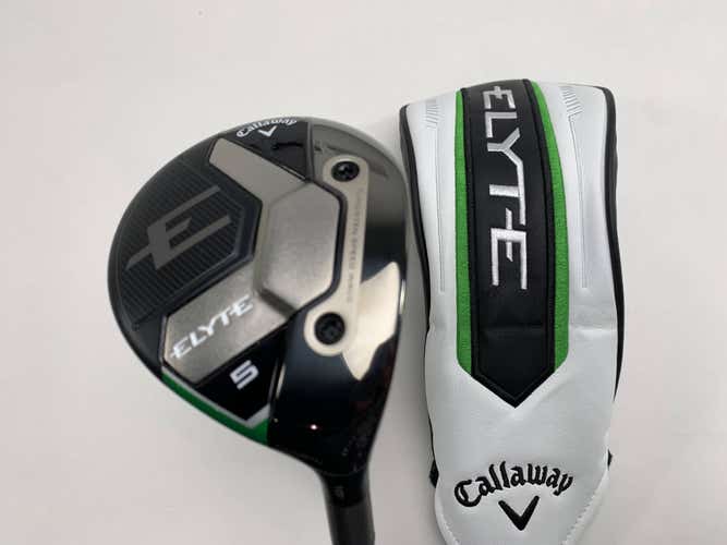 Callaway Elyte 5 Fairway Wood 18* HZRDUS 6.0 Black Gen 5 60g Stiff RH HC NEW