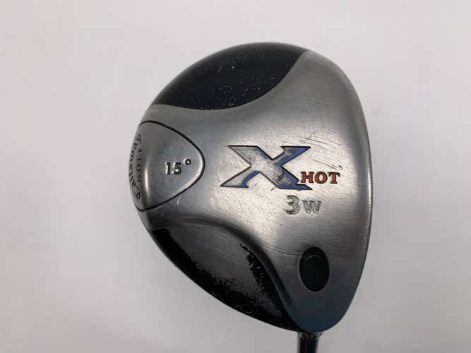 Callaway X Hot 2007 3 Fairway Wood 15* Fujikura Banzai Stiff Graphite Mens RH