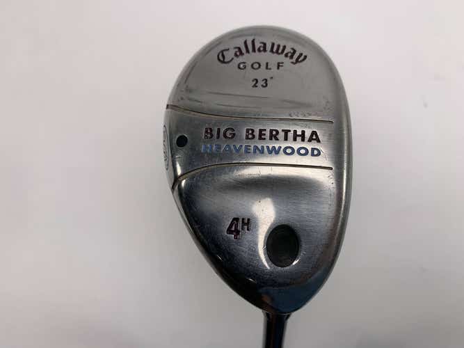 Callaway Big Bertha Heavenwood 4 Hybrid 23* Big Bertha Gems 55 Ladies RH