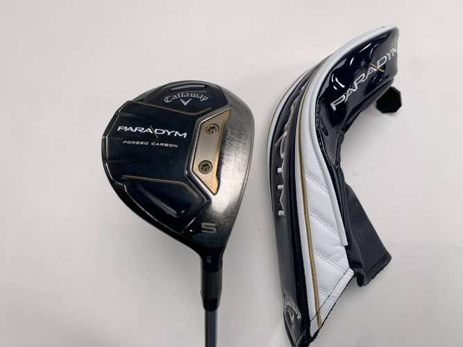 Callaway Paradym 5 Fairway Wood 18* Aldila Ascent 50g Senior Graphite Mens RH HC