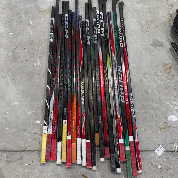 x20 Broken Hockey Stick Shafts for Projects or Repair - #BrokenLot3