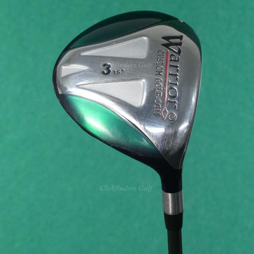 Warrior Custom Golf Tomahawk Fairway 15 3 Wood Long Drive Graphite Regular