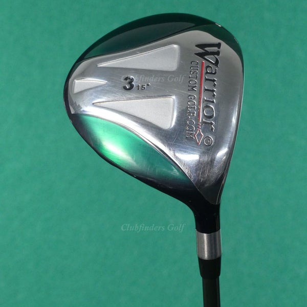 Warrior Custom Golf Tomahawk Fairway 15 3 Wood Long Drive Graphite Regular