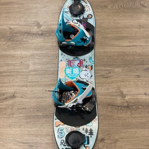 Used Burton After School Special 80 cm Snowboard With Bindings