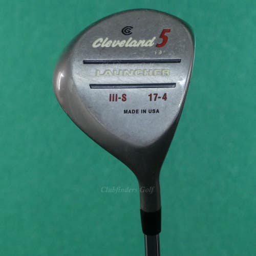 Cleveland Launcher III-S 17-4 Fairway 19 5 Wood Factory HET Steel Firm