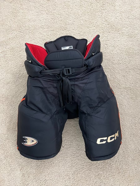 NHL Pro Stock CCM HP45 Player Pants XL - Anaheim Ducks