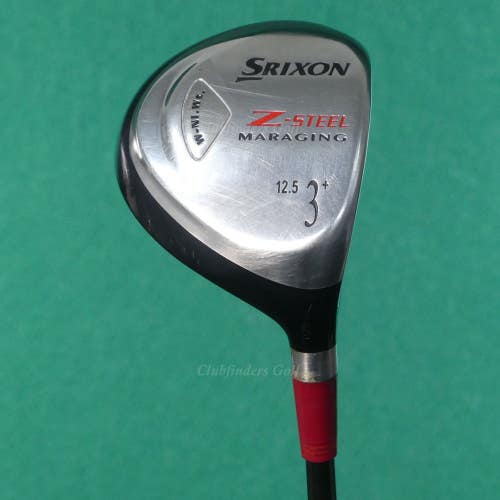 Srixon Z-Steel Maraging Fairway 12.5 3+ Wood Fujikura Vista Pro Graphite Stiff