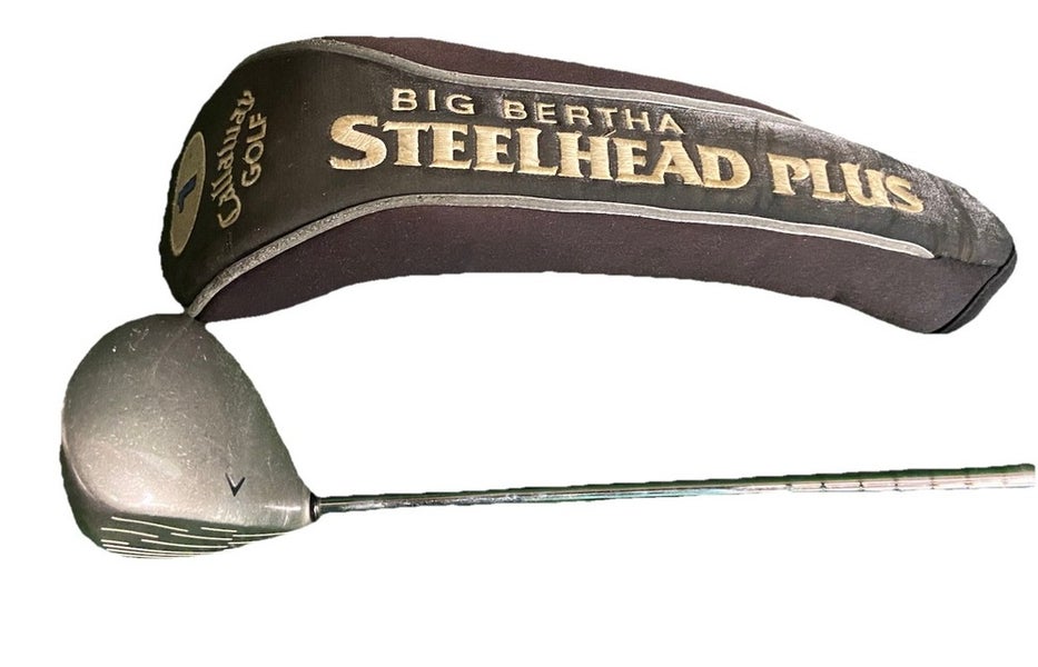 Callaway Big Bertha Steelhead Driver 9* Memphis 10 Stiff Steel 43 RH New Grip HC