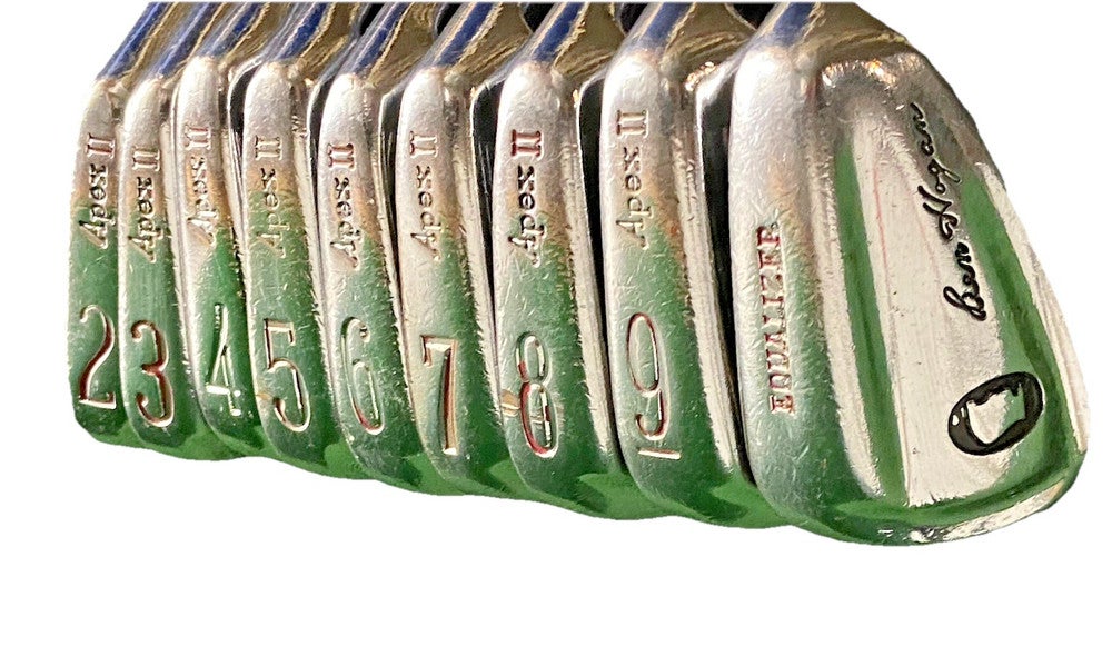 Ben Hogan Apex II Black Cameo Forged Iron Set 2-PW +0.5" DG S300 Stiff Steel RH