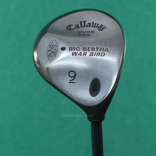 Callaway Big Bertha Warbird Fairway Divine 9 Wood Factory RCH 90 Graphite Firm