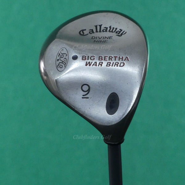 Callaway Big Bertha Warbird Fairway Divine 9 Wood Factory RCH 90 Graphite Firm
