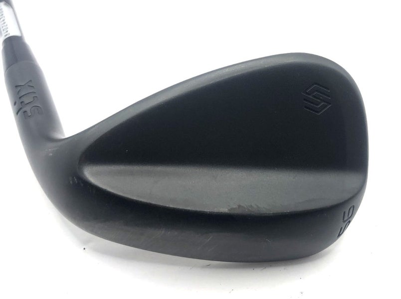 STIX Black Satin 56* Sand Wedge SW Graphite Shaft Stiff Flex RH *Very Good*