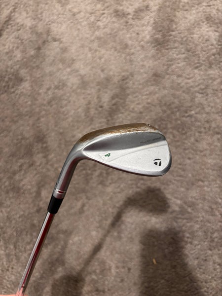 Men's 2023 TaylorMade Milled Grind 4 Left Hand Wedge Regular Flex 60 Degree Steel Shaft (Used)